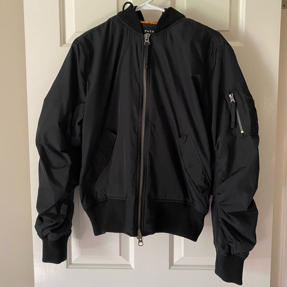 PacSun black puffy jacket